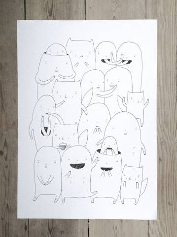 tegninger, børnevenlige, grafiske, illustrative, pop, tegneserier, humor, stemninger, sorte, hvide, artliner, papir, sjove, samtidskunst, sød, dansk, dekorative, design, kvindelig, piger, interiør, bolig-indretning, moderne, moderne-kunst, nordisk, skandinavisk, street-art, Køb original kunst og kunstplakater. Malerier, tegninger, limited edition kunsttryk & plakater af dygtige kunstnere.