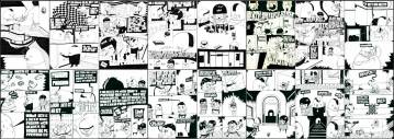 Tegneserie Katateutonisk. En original illustration af Patrick Ringsborg. original tegneserie. punk tegninger, vulgær tegning, fantastisk illustration. udtryksfuldt moderne kunst. talentfulde kunstnere, online kunstgalleri.