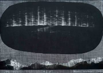 limited-editions, engraveringer, abstrakte, grafiske, landskab, monokrome, natur, mønstre, himle, sorte, grå, hvide, blæk, papir,  print, abstrakte-former, atmosfære, sort-hvide, sceneri, Buy original high quality art. Paintings, drawings, limited edition prints & posters by talented artists.