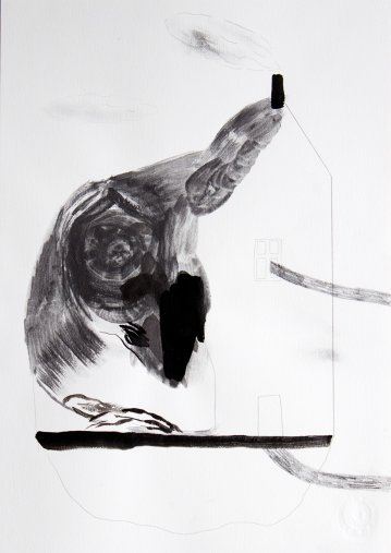 stærke og udtryksfulde kunst illustrationer og tegninger, dygtig dansk illustrator