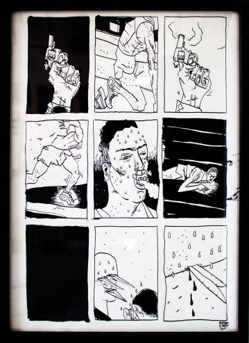 Original tegning af Halfdan Pisket - Beauton Art Gallery stærke og udtryksfulde kunst illustrationer og tegninger, dygtig dansk illustrator, tegner, faverige ttt