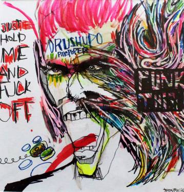 malerier illustrationer online galleri moderne kunst bolig indretning design grafik hjem gallerie