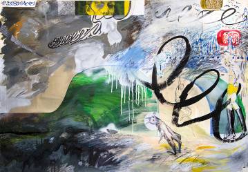malerier, ekspressionistiske, grafiske, stemninger, bevægelse, natur, blå, grønne, grå, artliner, papir, tusch, olie, blyant, abstrakte-former, ansigter, sceneri, Køb original kunst af den højeste kvalitet. Malerier, tegninger, limited edition kunsttryk & plakater af dygtige kunstnere.