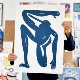 kunsttryk, gicleé, børnevenlige, figurative, grafiske, kroppe, tegneserier, humor, bevægelse, mennesker, sport, blå, blæk, papir, sjove, samtidskunst, københavn, dansk, dekorative, design, interiør, bolig-indretning, moderne, moderne-kunst, nordisk, plakater, skandinavisk, Køb original kunst og kunstplakater. Malerier, tegninger, limited edition kunsttryk & plakater af dygtige kunstnere.