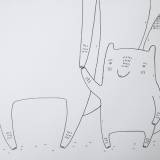 tegninger, dyr, børnevenlige, grafiske, illustrative, monokrome, pop, tegneserier, børn, humor, sorte, hvide, artliner, papir, sort-hvide, samtidskunst, sød, dansk, interiør, kærlighed, moderne, moderne-kunst, nordisk, plakater, tryk, skandinavisk, Køb original kunst og kunstplakater. Malerier, tegninger, limited edition kunsttryk & plakater af dygtige kunstnere.