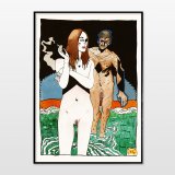 plakater-posters-kunsttryk, giclee-tryk, figurative, grafiske, illustrative, portræt, kroppe, tegneserier, mennesker, seksualitet, sorte, blå, brune, grønne, orange, blæk, papir, samtidskunst, dansk, dekorative, design, erotiske, interiør, bolig-indretning, mænd, moderne, moderne-kunst, nordisk, nøgen, plakater, skandinavisk, seksuel, skitse, Køb original kunst og kunstplakater. Malerier, tegninger, limited edition kunsttryk & plakater af dygtige kunstnere.