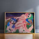 kunsttryk, tegninger, gicleé, farverige, kroppe, humor, stemninger, mennesker, seksualitet, pastel, blæk, papir, sjove, samtidskunst, dansk, erotiske, kvindelig, feminist, interiør, bolig-indretning, moderne, moderne-kunst, nordisk, nøgen, seksuel, teenage, underlig, kvinder, Køb original kunst og kunstplakater. Malerier, tegninger, limited edition kunsttryk & plakater af dygtige kunstnere.