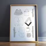 kunsttryk, gicleé, børnevenlige, figurative, illustrative, minimalistiske, tegneserier, humor, stemninger, kæledyr, sorte, hvide, blæk, papir, sjove, københavn, sød, dansk, dekorative, design, interiør, bolig-indretning, moderne, moderne-kunst, nordisk, plakater, tryk, skandinavisk, Køb original kunst og kunstplakater. Malerier, tegninger, limited edition kunsttryk & plakater af dygtige kunstnere.