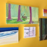 malerier, æstetiske, nordisk, landskab, eskspressionisme, Scandinavisk, botanik, stemninger, forår, natur, årstider, pastel, grønne, bomuldslærred, olie, atmosfære, smukke, samtidskunst, træer, dag, dyrehaven, dekorative, skov, vandret, moderne-kunst, naturlig, naturealistiske, udendørs, sceneri, sommer, sol, symbolsk, rolige, vilde, københavn, Køb original kunst og kunstplakater. Malerier, tegninger, limited edition kunsttryk & plakater af dygtige kunstnere.