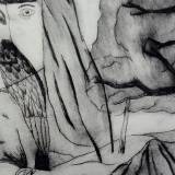 Etching Morph | Kunsttryk, Engraveringer | Emilie Aastrup | Beauton Art Gallery kunsttryk, engraveringer, dyr, grafiske, landskab, surrealistiske, natur, sorte, grå, hvide, blæk, papir, dekorative, interiør, bolig-indretning, sceneri, vilde-dyr, Køb original kunst og kunstplakater. Malerier, tegninger, limited edition kunsttryk & plakater af dygtige kunstnere.