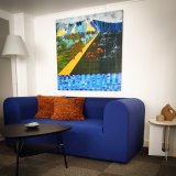 malerier, abstrakte, farverige, ekspressionistiske, figurative, illustrative, landskab, natur, himmel, blå, brune, grønne, gule, akryl, hørlærred, abstrakte-former, efterår, samtidskunst, københavn, dansk, design, bolig-indretning, moderne, moderne-kunst, bjerge, nordisk, skandinavisk, Køb original kunst og kunstplakater. Malerier, tegninger, limited edition kunsttryk & plakater af dygtige kunstnere.
