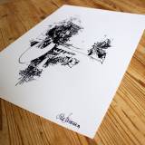 Arkitektoniske Tegninger #3 | Plakater-posters-kunsttryk, Giclee-tryk | Ola Juliussen | Beauton Art Gallery plakater-posters-kunsttryk, giclee-tryk, abstrakte, geometriske, monokrome, arkitektur, mønstre, sorte, hvide, blæk, papir, abstrakte-former, arkitektoniske, sort-hvide, bygninger, Køb original kunst og kunstplakater. Malerier, tegninger, limited edition kunsttryk & plakater af dygtige kunstnere.