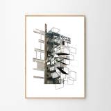 plakater-posters-kunsttryk, fotografier, new-media, abstrakte, minimalistiske, monokrome, pop, arkitektur, mønstre, teknologi, grønne, hvide, blæk, papir, abstrakte-former, arkitektoniske, bygninger, samtidskunst, terninger, dansk, dekorative, design, interiør, bolig-indretning, moderne, moderne-kunst, nordisk, plakater, tryk, skandinavisk, Køb original kunst og kunstplakater. Malerier, tegninger, limited edition kunsttryk & plakater af dygtige kunstnere.