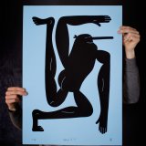 plakater-posters-kunsttryk, giclee-tryk, børnevenlige, figurative, illustrative, monokrome, pop, portræt, kroppe, humor, bevægelse, mennesker, sorte, blå, blæk, papir, abstrakte-former, sjove, sort-hvide, samtidskunst, københavn, dansk, dekorative, design, interiør, bolig-indretning, mænd, moderne, moderne-kunst, nordisk, plakater, tryk, skandinavisk, street-art, Køb original kunst og kunstplakater. Malerier, tegninger, limited edition kunsttryk & plakater af dygtige kunstnere.