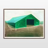 Maskinhal | Plakater-posters-kunsttryk | Rafael Guerrero Céspedes | Gicleé kunstplakat af Rafael Guerrero CespedeesSigneret af kunstnerenHigh-grade pigmenteret blæk på 220 gr./m2 syrefrit Fabriano kunstpapir | Beauton Art Gallery plakater-posters-kunsttryk, æstetiske, figurative, grafiske, illustrative, landskab, arkitektur, stemninger, beige, brune, grønne, turkise, blæk, efterår, smukke, bygninger, samtidskunst, dansk, dekorative, design, interiør, bolig-indretning, moderne, moderne-kunst, nordisk, plakater, tryk, skandinavisk, Køb original kunst og kunstplakater. Malerier, tegninger, limited edition kunsttryk & plakater af dygtige kunstnere.