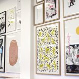 Surrounded | Plakater-posters-kunsttryk, Giclee-tryk | Emilie Aastrup | Beauton Art Gallery plakater-posters-kunsttryk, giclee-tryk, æstetiske, figurative, illustrative, landskab, minimalistiske, dyreliv, botanik, natur, himmel, vilde-dyr, sorte, grå, gule, blæk, papir, atmosfære, smukke, samtidskunst, dansk, dekorative, design, skov, heste, interiør, bolig-indretning, moderne, moderne-kunst, nordisk, plakater, tryk, skandinavisk, sol, Køb original kunst og kunstplakater. Malerier, tegninger, limited edition kunsttryk & plakater af dygtige kunstnere.