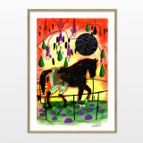 plakater-posters-kunsttryk, giclee-tryk, farverige, figurative, illustrative, dyreliv, botanik, natur, vilde-dyr, sorte, grønne, røde, gule, blæk, papir, samtidskunst, dansk, heste, interiør, bolig-indretning, moderne, moderne-kunst, nordisk, plakater, flotte, tryk, skandinavisk, Køb original kunst og kunstplakater. Malerier, tegninger, limited edition kunsttryk & plakater af dygtige kunstnere.