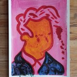 plakater-posters-kunsttryk, giclee-tryk, farverige, figurative, illustrative, pop, mennesker, blå, pink, gule, blæk, papir, samtidskunst, dansk, dekorative, design, ansigter, interiør, bolig-indretning, moderne, moderne-kunst, nordisk, plakater, tryk, skandinavisk, Køb original kunst og kunstplakater. Malerier, tegninger, limited edition kunsttryk & plakater af dygtige kunstnere.