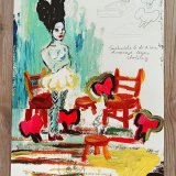 plakater-posters-kunsttryk, giclee-tryk, farverige, børnevenlige, figurative, illustrative, portræt, surrealistiske, kroppe, tegneserier, børn, humor, mennesker, blå, brune, røde, turkise, gule, blæk, papir, sjove, smukke, kendte-personer, samtidskunst, sød, interiør, bolig-indretning, moderne, moderne-kunst, plakater, tryk, Køb original kunst og kunstplakater. Malerier, tegninger, limited edition kunsttryk & plakater af dygtige kunstnere.