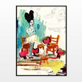 plakater-posters-kunsttryk, giclee-tryk, farverige, børnevenlige, figurative, illustrative, portræt, surrealistiske, kroppe, tegneserier, børn, humor, mennesker, blå, brune, røde, turkise, gule, blæk, papir, sjove, smukke, kendte-personer, samtidskunst, sød, interiør, bolig-indretning, moderne, moderne-kunst, plakater, tryk, Køb original kunst og kunstplakater. Malerier, tegninger, limited edition kunsttryk & plakater af dygtige kunstnere.
