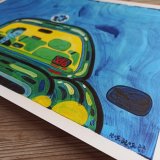 plakater-posters-kunsttryk, giclee-tryk, farverige, børnevenlige, figurative, grafiske, pop, kroppe, tegneserier, hverdagsliv, bevægelse, mennesker, transportmidler, blå, grønne, turkise, gule, blæk, papir, sjove, biler, samtidskunst, dansk, dekorative, design, interiør, bolig-indretning, moderne, moderne-kunst, nordisk, plakater, tryk, skandinavisk, Køb original kunst og kunstplakater. Malerier, tegninger, limited edition kunsttryk & plakater af dygtige kunstnere.