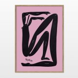 plakater-posters-kunsttryk, giclee-tryk, farverige, børnevenlige, geometriske, illustrative, pop, kroppe, tegneserier, bevægelse, mennesker, sorte, pink, blæk, papir, sjove, dansk, dekorative, design, interiør, bolig-indretning, moderne, moderne-kunst, nordisk, plakater, tryk, skandinavisk, Køb original kunst og kunstplakater. Malerier, tegninger, limited edition kunsttryk & plakater af dygtige kunstnere.