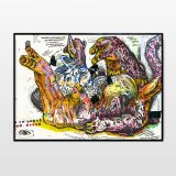 plakater-posters-kunsttryk, giclee-tryk, farverige, børnevenlige, figurative, grafiske, illustrative, dyreliv, tegneserier, børn, husdyr, kæledyr, vilde-dyr, orange, lillae, violette, hvide, gule, blæk, papir, katte, samtidskunst, sød, dansk, dekorative, design, interiør, bolig-indretning, moderne, moderne-kunst, nordisk, plakater, tryk, skandinavisk, Køb original kunst og kunstplakater. Malerier, tegninger, limited edition kunsttryk & plakater af dygtige kunstnere.