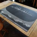 Big Black | Limited-editions, Engraveringer | Tomasz Winiarski | Beauton Art Gallery limited-editions, engraveringer, abstrakte, grafiske, landskab, monokrome, natur, mønstre, himle, sorte, grå, hvide, blæk, papir,  print, abstrakte-former, atmosfære, sort-hvide, sceneri, Buy original high quality art. Paintings, drawings, limited edition prints & posters by talented artists.