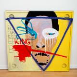 malerier, ekspressionistiske, pop, mennesker, beige, sorte, røde, gule, akryl, tusch, spraymaling, træ, abstrakte-former, ekspressionisme, ansigter, street-art, Køb original kunst af den højeste kvalitet. Malerier, tegninger, limited edition kunsttryk & plakater af dygtige kunstnere.