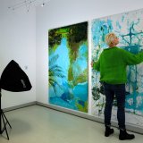 malerier, abstrakte, farverige, landskab, botanik, natur, havet, himmel, blå, grønne, turkise, olie, abstrakte-former, atmosfære, efterår, smukke, samtidskunst, dekorative, design, blomster, skov, have, interiør, bolig-indretning, moderne, moderne-kunst, naturlig, planter, flotte, romantiske, sceneri, hav, vand, Køb original kunst og kunstplakater. Malerier, tegninger, limited edition kunsttryk & plakater af dygtige kunstnere.