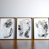 kunsttryk, gliceé, æstetiske, figurative, monokrome, portræt, kroppe, botanik, seksualitet, sorte, hvide, blæk, papir, sort-hvide, samtidskunst, dansk, dekorative, design, erotiske, blomster, interiør, bolig-indretning, moderne, moderne-kunst, nordisk, nøgen, skandinavisk, seksuel, Køb original kunst og kunstplakater. Malerier, tegninger, limited edition kunsttryk & plakater af dygtige kunstnere.
