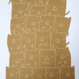 plakater-posters-kunsttryk, silketryk, børnevenlige, grafiske, illustrative, pop, tegneserier, børn, humor, kæledyr, beige, brune, hvide, akryl, papir, abstrakte-former, sjove, sød, dansk, interiør, bolig-indretning, moderne, nordisk, plakater, street-art, Køb original kunst og kunstplakater. Malerier, tegninger, limited edition kunsttryk & plakater af dygtige kunstnere.