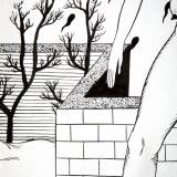 Divine | Tegninger | Marthe Jung | Beauton Art Gallery tegninger, figurative, monokrome, portræt, surrealistiske, kroppe, kæledyr, seksualitet, vilde-dyr, sorte, hvide, artliner, blæk, papir, sort-hvide, dansk, dekorative, design, interiør, bolig-indretning, nordisk, skandinavisk, vilde-dyr, Køb original kunst og kunstplakater. Malerier, tegninger, limited edition kunsttryk & plakater af dygtige kunstnere.