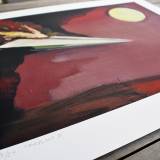 kunsttryk, gliceé, figurative, surrealistiske, himmel, transportmidler, sorte, røde, blæk, papir, fly, flyvemaskiner, atmosfære, samtidskunst, dansk, dekorative, design, ekspressionisme, interiør, bolig-indretning, moderne, moderne-kunst, nordisk, plakater, skandinavisk, Køb original kunst og kunstplakater. Malerier, tegninger, limited edition kunsttryk & plakater af dygtige kunstnere.