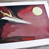 Airplane II edt. | Kunsttryk, Gliceé | Marck Fink | Beauton Art Gallery kunsttryk, gliceé, figurative, surrealistiske, himmel, transportmidler, sorte, røde, blæk, papir, fly, flyvemaskiner, atmosfære, samtidskunst, dansk, dekorative, design, ekspressionisme, interiør, bolig-indretning, moderne, moderne-kunst, nordisk, plakater, skandinavisk, Køb original kunst og kunstplakater. Malerier, tegninger, limited edition kunsttryk & plakater af dygtige kunstnere.