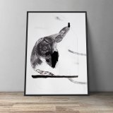 stærke og udtryksfulde kunst illustrationer og tegninger, dygtig dansk illustrator