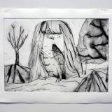 Etching Morph | Kunsttryk, Engraveringer | Emilie Aastrup | Beauton Art Gallery kunsttryk, engraveringer, dyr, grafiske, landskab, surrealistiske, natur, sorte, grå, hvide, blæk, papir, dekorative, interiør, bolig-indretning, sceneri, vilde-dyr, Køb original kunst og kunstplakater. Malerier, tegninger, limited edition kunsttryk & plakater af dygtige kunstnere.