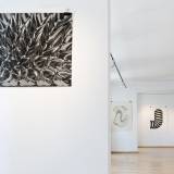 Ferrofluid - 70 x 100 cm. Limited edition linoleumstryk af Marta Banaszak FERROFLUID linocut_Doctorate Degree exhibition