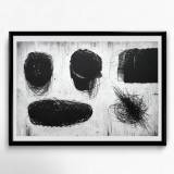 Perpetuum Mobile XXVII | Kunsttryk, Engraveringer | Tomasz Winiarski | Beauton Art Gallery kunsttryk, engraveringer, abstrakte, grafiske, monokrome, mønstre, sorte, grå, hvide, blæk, papir, abstrakte-former, atmosfære, efterår, sort-hvide, konceptuel, dansk, dekorative, design, interiør, bolig-indretning, nordisk, skandinavisk, Køb original kunst og kunstplakater. Malerier, tegninger, limited edition kunsttryk & plakater af dygtige kunstnere.