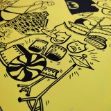 plakater-posters-kunsttryk, giclee-tryk, børnevenlige, figurative, illustrative, pop, kroppe, børn, humor, mennesker, sport, sorte, gule, blæk, papir, sjove, drenge, sød, dansk, design, graffiti, interiør, bolig-indretning, moderne, moderne-kunst, nordisk, plakater, skandinavisk, Køb original kunst og kunstplakater. Malerier, tegninger, limited edition kunsttryk & plakater af dygtige kunstnere.