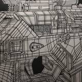 GUN linocut_detail