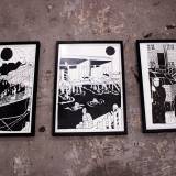 tegninger, grafiske, illustrative, monokrome, portræt, arkitektur, havet, sejlads, transportmidler, sorte, hvide, papir, tusch, sort-hvide, både, bygninger, fartøjer, Køb original kunst og kunstplakater. Malerier, tegninger, limited edition kunsttryk & plakater af dygtige kunstnere.