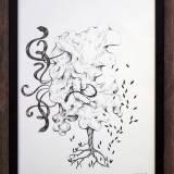 grafiske kunst illustrationer, dygtig dansk illustrator
