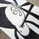 Things i see when I close my eyes #4 | Tegninger | My Buemann | Beauton Art Gallery tegninger, børnevenlige, grafiske, monokrome, pop, tegneserier, humor, mønstre, sorte, papir, tusch, abstrakte-former, dansk, dekorative, design, interiør, bolig-indretning, nordisk, skandinavisk, street-art, Køb original kunst og kunstplakater. Malerier, tegninger, limited edition kunsttryk & plakater af dygtige kunstnere.