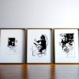 plakater-posters-kunsttryk, giclee-tryk, abstrakte, ekspressionistiske, figurative, portræt, mønstre, mennesker, sorte, hvide, blæk, papir, sort-hvide, samtidskunst, dansk, dekorative, design, ekspressionisme, ansigter, interiør, bolig-indretning, moderne, moderne-kunst, nordisk, plakater, tryk, skandinavisk, Køb original kunst og kunstplakater. Malerier, tegninger, limited edition kunsttryk & plakater af dygtige kunstnere.