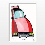 plakater-posters-kunsttryk, giclee-tryk, børnevenlige, figurative, illustrative, tegneserier, bevægelse, teknologi, transportmidler, pink, røde, turkise, blæk, biler, samtidskunst, dansk, dekorative, design, interiør, bolig-indretning, moderne, moderne-kunst, nordisk, pop-art, plakater, skandinavisk, Køb original kunst og kunstplakater. Malerier, tegninger, limited edition kunsttryk & plakater af dygtige kunstnere.