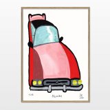 plakater-posters-kunsttryk, giclee-tryk, børnevenlige, figurative, illustrative, tegneserier, bevægelse, teknologi, transportmidler, pink, røde, turkise, blæk, biler, samtidskunst, dansk, dekorative, design, interiør, bolig-indretning, moderne, moderne-kunst, nordisk, pop-art, plakater, skandinavisk, Køb original kunst og kunstplakater. Malerier, tegninger, limited edition kunsttryk & plakater af dygtige kunstnere.