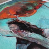 Lost in Celebration IX | Plakater-posters-kunsttryk, Giclee-tryk | Marck Fink | Limited edition gicleé kunstplakat af Marck FinkBegrænset oplag på 300. Signeret og nummeret af kunstnerenTrykt med high-grade pigmenteret blæk på 270 gr./m2 kunstpapirPasser til en standard 50x70 ramme. Ramme er ikke inkluderet. | Beauton Art Gallery plakater-posters-kunsttryk, giclee-tryk, æstetiske, farverige, figurative, grafiske, landskab, portræt, kroppe, natur, havet, mennesker, himmel, guld, grønne, orange, turkise, gule, blæk, strand, smukke, dansk, dekorative, design, kvindelig, interiør, bolig-indretning, moderne, moderne-kunst, nordisk, planter, plakater, flotte, skandinavisk, kvinder, Køb original kunst og kunstplakater. Malerier, tegninger, limited edition kunsttryk & plakater af dygtige kunstnere.