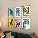 Yoga III | Plakater-posters-kunsttryk, Giclee-tryk | Mormor | Beauton Art Gallery plakater-posters-kunsttryk, giclee-tryk, børnevenlige, figurative, grafiske, illustrative, monokrome, pop, kroppe, tegneserier, humor, bevægelse, mennesker, beige, sorte, blæk, papir, sjove, samtidskunst, dansk, dekorative, design, interiør, bolig-indretning, moderne, moderne-kunst, nordisk, plakater, tryk, skandinavisk, Køb original kunst og kunstplakater. Malerier, tegninger, limited edition kunsttryk & plakater af dygtige kunstnere.