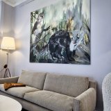 malerier, farverige, figurative, illustrative, landskab, dyreliv, botanik, insekter, vilde-dyr, brune, grønne, grå, akryl, hørlærred, olie, efterår, fugle, samtidskunst, dansk, design, skov, interiør, bolig-indretning, moderne, moderne-kunst, naturealistiske, nordisk, skandinavisk, træer, Køb original kunst og kunstplakater. Malerier, tegninger, limited edition kunsttryk & plakater af dygtige kunstnere.